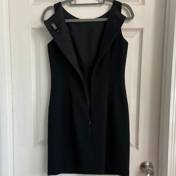 Laundry by Shelli Segal Sleeveless Sheath Dress Size 6 Black Career Office - Picture 5 of 8